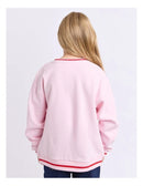 Eve Girl – Cherry Hearts Crew - Pink