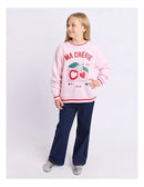 Eve Girl – Cherry Hearts Crew - Pink
