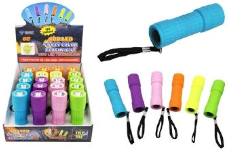 LED Crazy Colour Flashlight