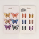 6pc HairButterfly Clasp  Clip