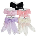 Hair Bow Clip-ribbon - Assorted Colours