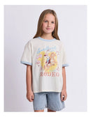 Eve Girl | Lasso Ringer Tee - White