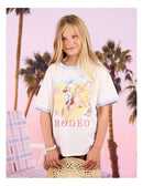 Eve Girl | Lasso Ringer Tee - White
