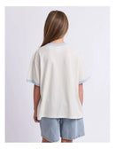 Eve Girl | Lasso Ringer Tee - White