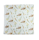 Imababywear | Receiving Blanket - Bunny Bloom