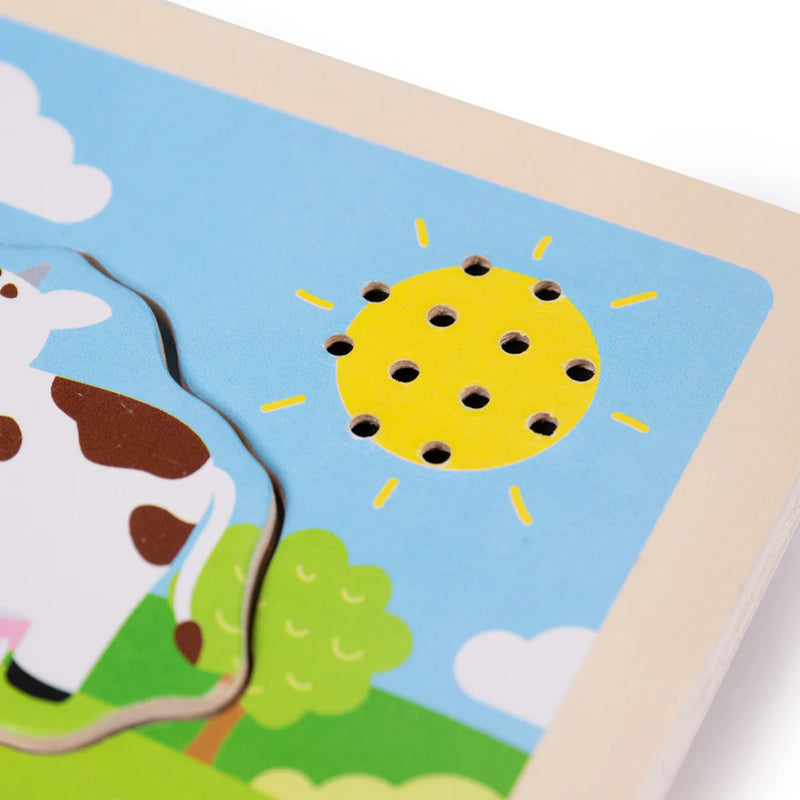 Bigjigs | Sound Puzzles - Farm