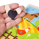 Bigjigs | Sound Puzzles - Farm