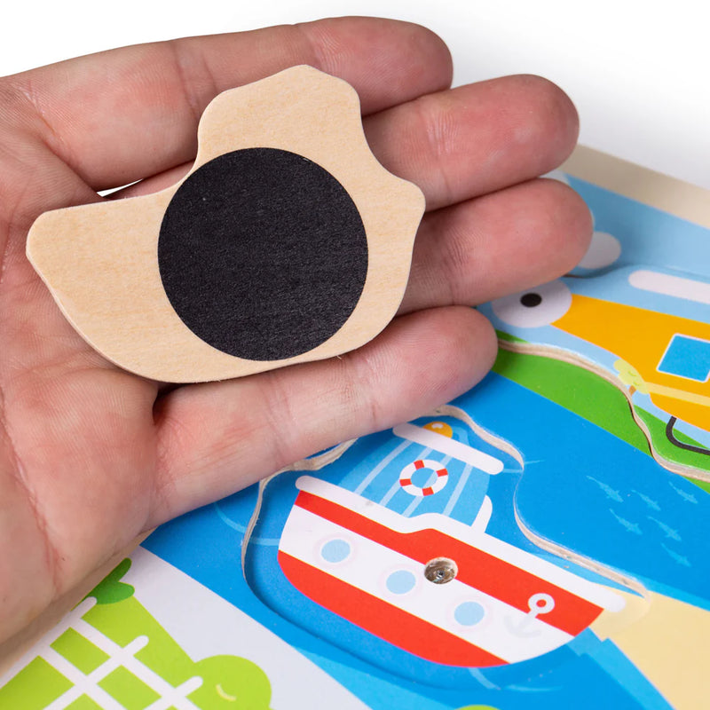 Bigjigs | Sound Puzzles - Transport