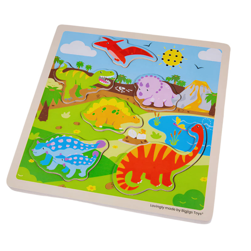 Bigjigs | Sound Puzzles - Dinosaurs