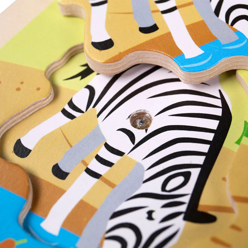 Bigjigs | Sound Puzzles - Safari