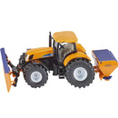 Siku | Tractor with ploughing plate and salt spreader