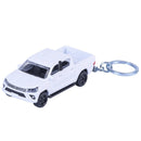 Majorette Key Chain Toyota Hilux White
