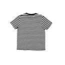 Band Of Boys | Black Striped Smiley Tee