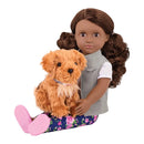 OG | 18" Doll with Pet Dog - Malia