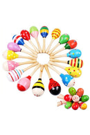 Colourful Wooden Maracas - Assorted