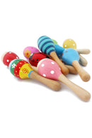 Colourful Wooden Maracas - Assorted