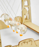 Newton's Cradle DIY Wooden STEAM Toy - 11 Pieces RRP $14.99
