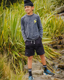 BAND OF BOYS | Black Wash Bones Skate Tee