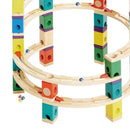 Hape Quadrilla Wooden Marble Run Set: The Cyclone
