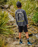 BAND OF BOYS | Black Wash Bones Skate Tee
