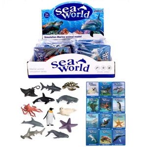 Toy Sea Marine  Animal 8cm - assorted