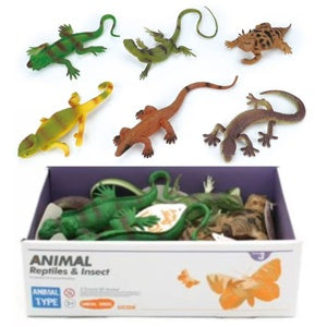 Toy lizard 23cm - Assorted