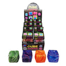 Cube Squeeze Marble Pattern Squishy - Size 5cm