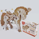 3D joint-moving puzzle/Horse