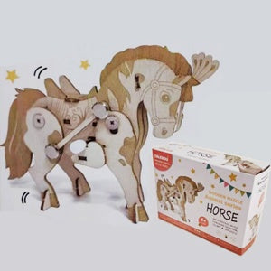 3D joint-moving puzzle/Horse