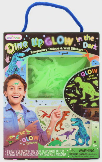 HOT FOCUS | Dino Up Glow In the Dark - Dinosaur