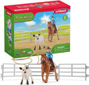Schleich | Cowgirl Team Roping Fun