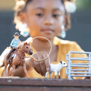 Schleich | Cowgirl Team Roping Fun
