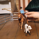 Schleich | Cowgirl Team Roping Fun