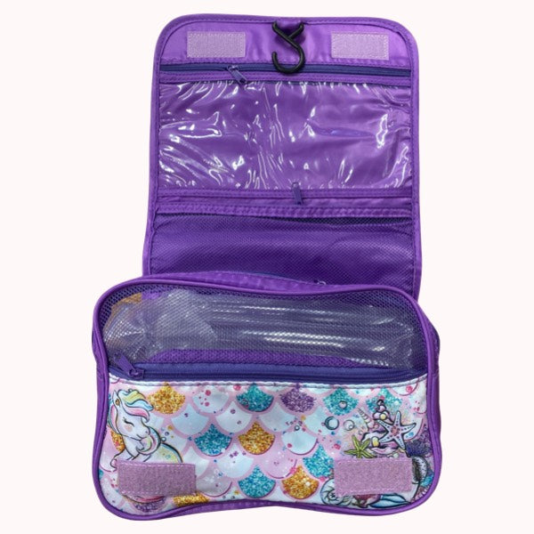 BYS Mini Me |  Mermaid foldable Toiletry Bag