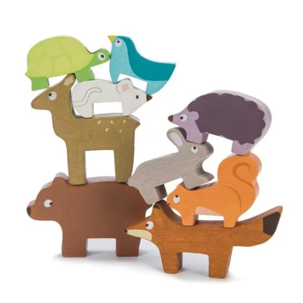 Le Toy Van Petilou  forest Stacker & Bag RRP $54.99