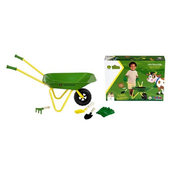 John Deere | Metal Wheelbarrow Set