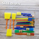 BAZIC 18-pieces Assorted Artist Paint Brush