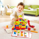 Hape | Grow-with-Me Blocks, 80pcs
