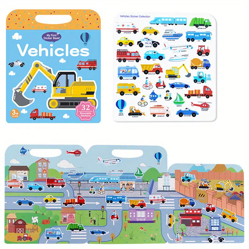 Reusable Sticker Book - Assorted
