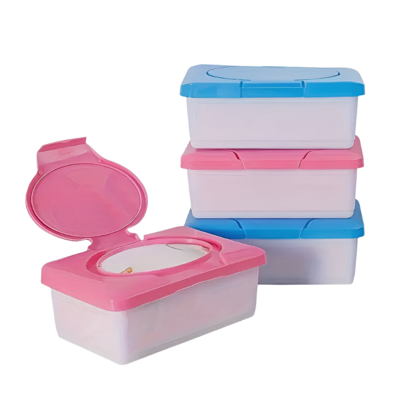 Wet Wipes Storage Box - Colours