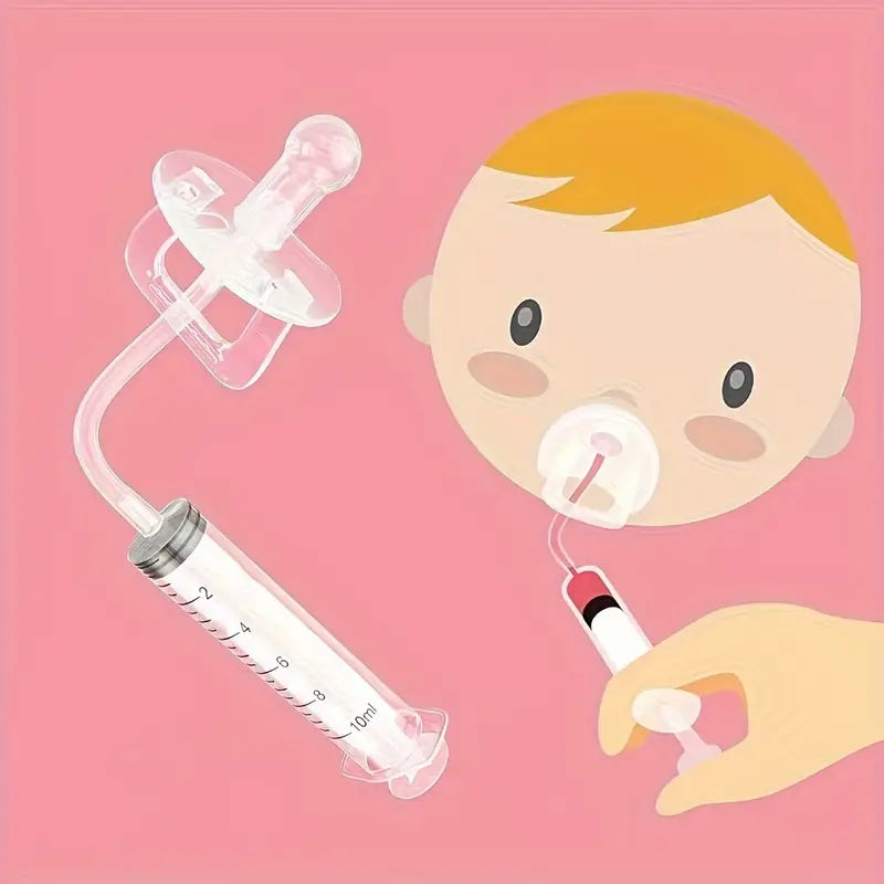 Silicone Syringe Medicine Pacifier Feeder