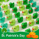 Green Coloured Ducklings