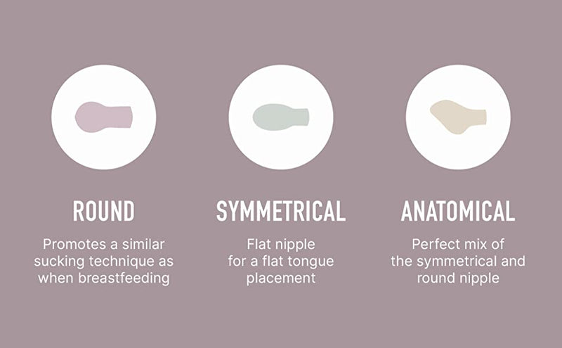 BIBS PACIFIER | De Lux Glow - Blush/Vanilla 2pk  0-3yrs