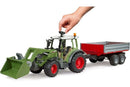 Bruder: 1:16 Fendt Vario 211 with Front Loader & Tipping Trailer