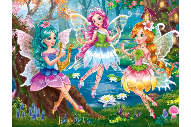 Fairy & Princess 96pc Frame tray Puzzle