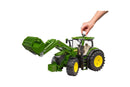 Bruder John Deere 7R 350 Farming Tractor with Frontloader 1:16 Scale