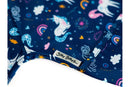Silly Billyz | Wipe Clean Nylon Small Long Sleeve Bib - Unicorn