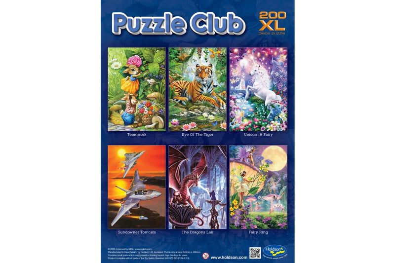 Puzzle Club 200 XL Piece Jigsaw Puzzle - Teamwork
