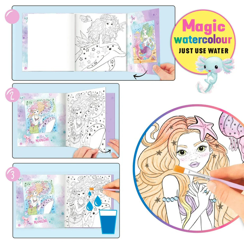 Top Model | Mermaid Watercolour Book