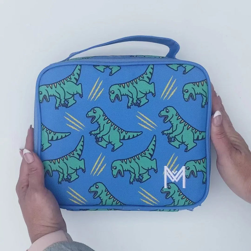 MontiiCo Insulated Lunch Bag (Medium) - Dinosaur